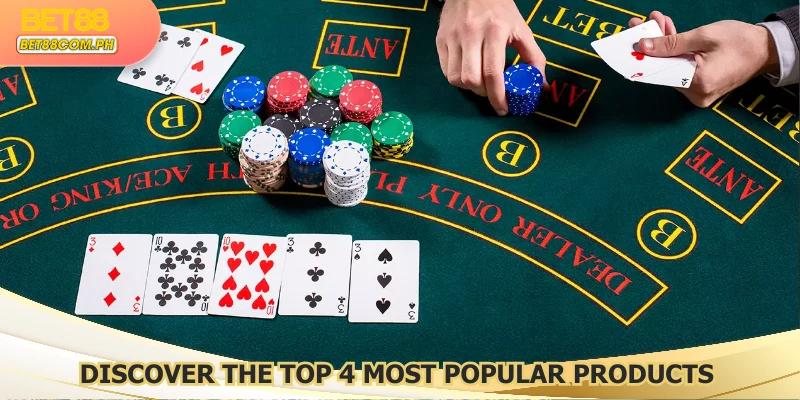 Discover the top 4 most popular products