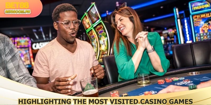 Highlighting the Most Visited Casino Games